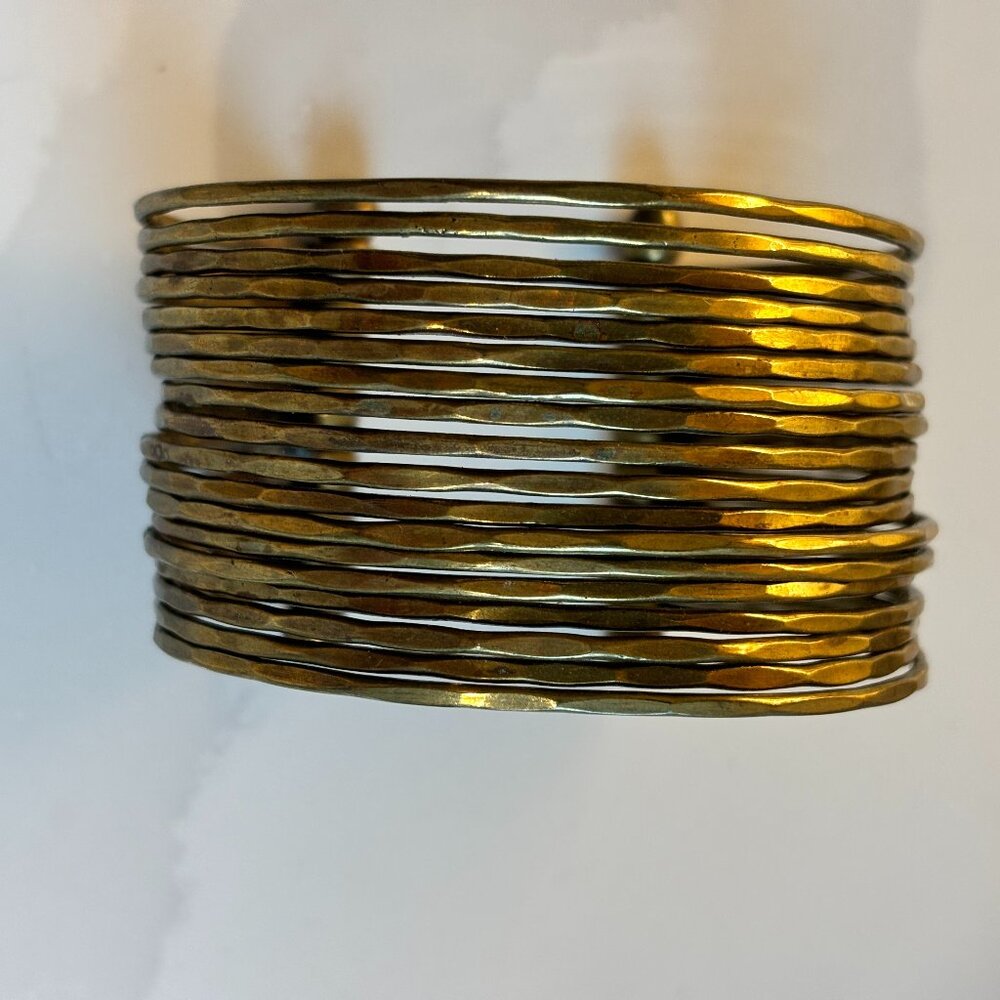 Gold Tone Bracelet - Chunky